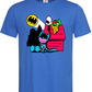 T-shirt Snoopy vs Batman maglietta 80