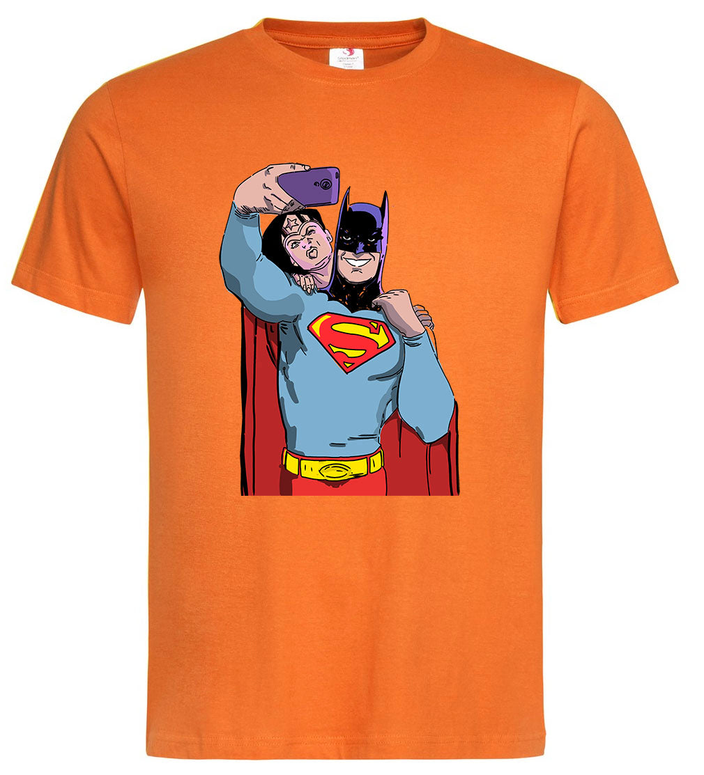 T-shirt Batman maglietta divertente selfie
