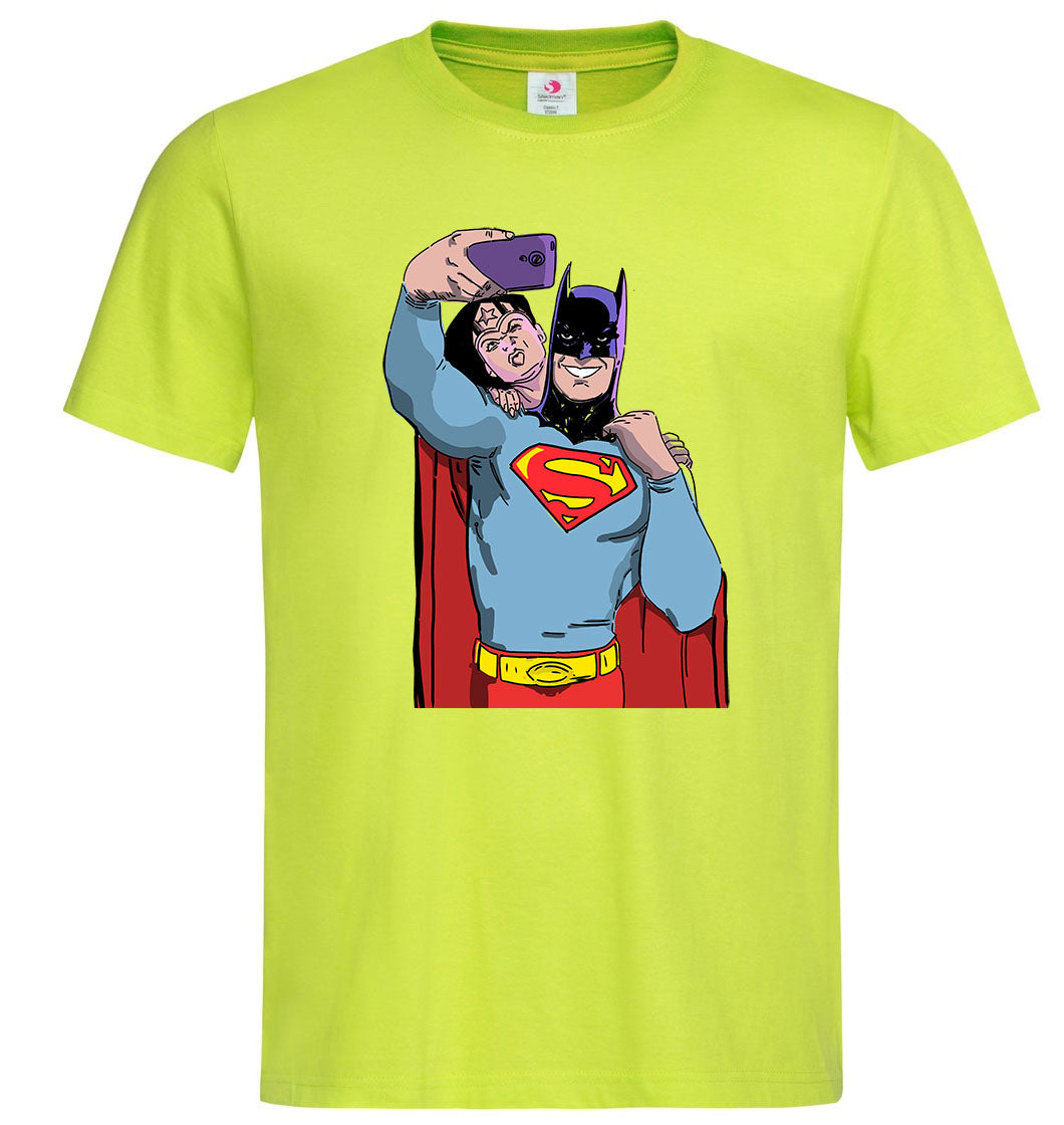 T-shirt Batman maglietta divertente selfie