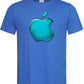 T-shirt Mela azzurra