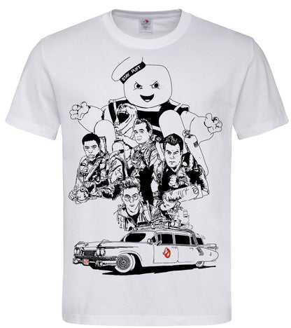 T-shirt Ghostbusters maglietta cartoni animati 80