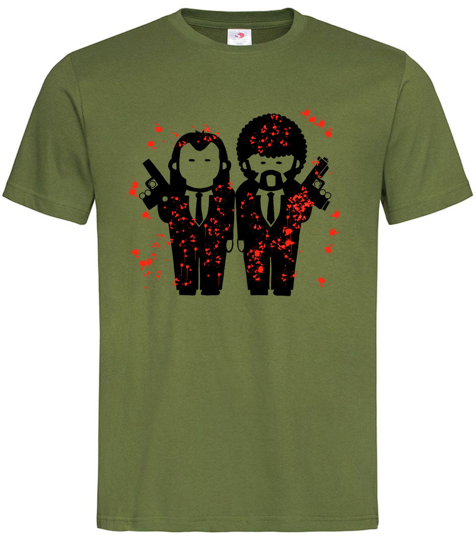 T-Shirt Pulp Fiction maglietta faccine