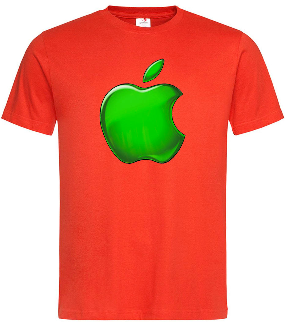 T-shirt Mela verde maglietta Apple