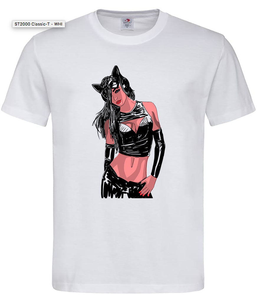 T-shirt Catwoman maglietta sexy