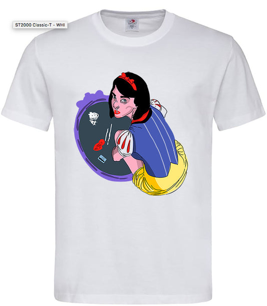 T-shirt Biancaneve maglietta divertente horror