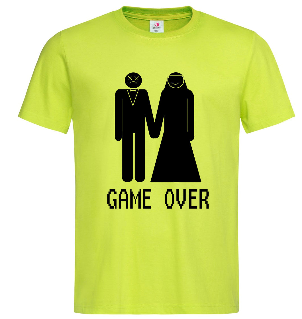 T-shirt Game Over maglietta umoristica