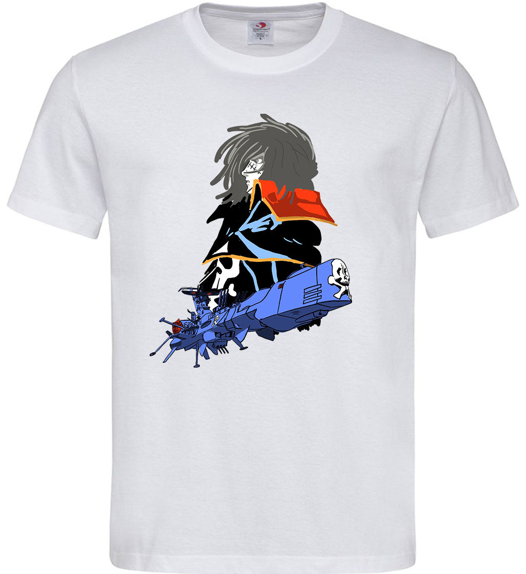 T-shirt Capitan Harlock maglietta  Arcadia