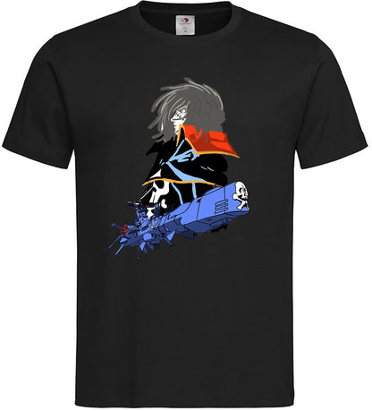 T-shirt Capitan Harlock maglietta  Arcadia