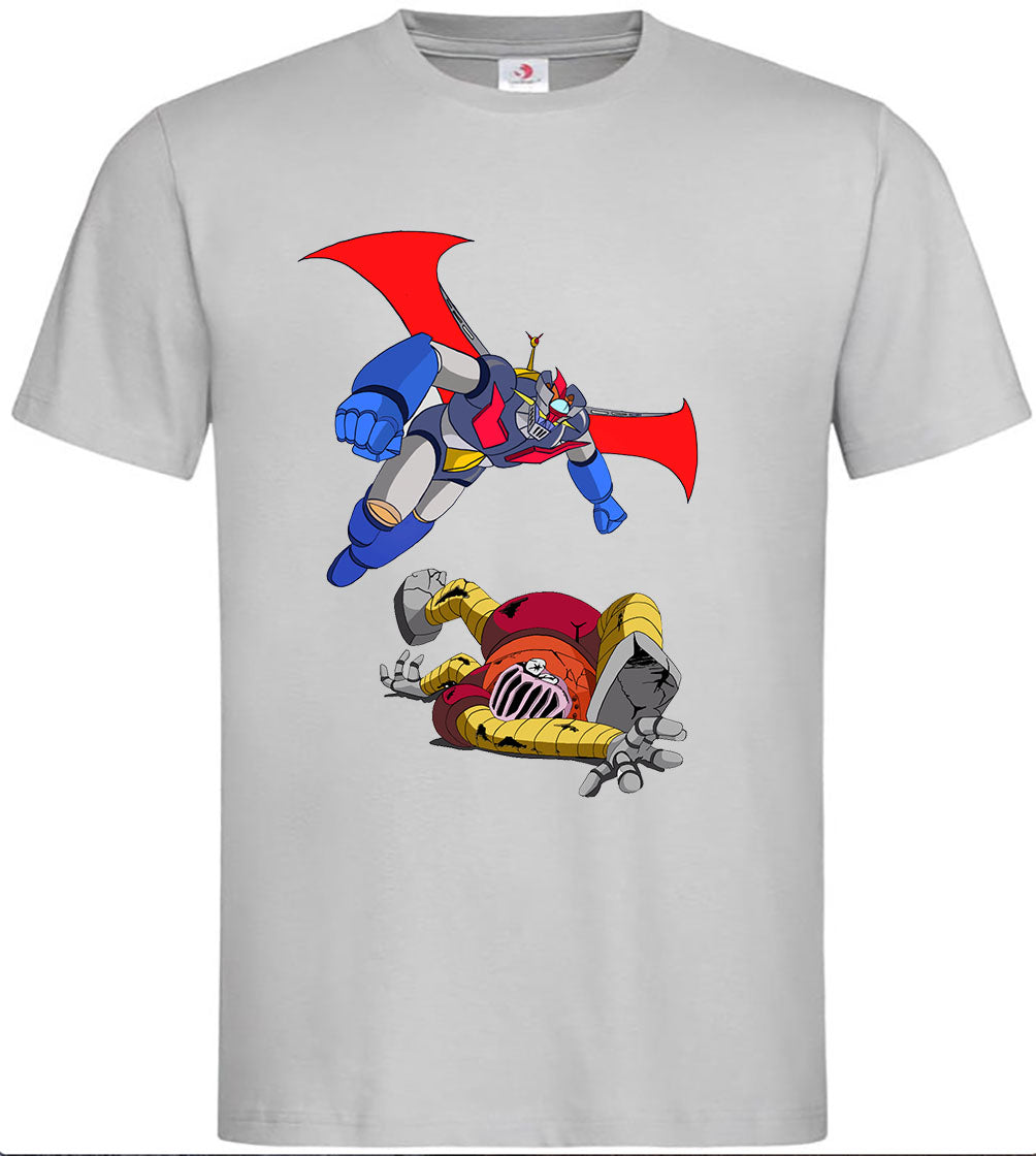 T-shirt Mazinga maglietta vs Boss Robot